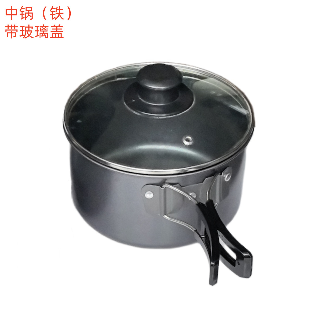 最新简约时尚户外套锅野营茶壶套锅组合氧化铝户外野营灶茶壶套锅详情9
