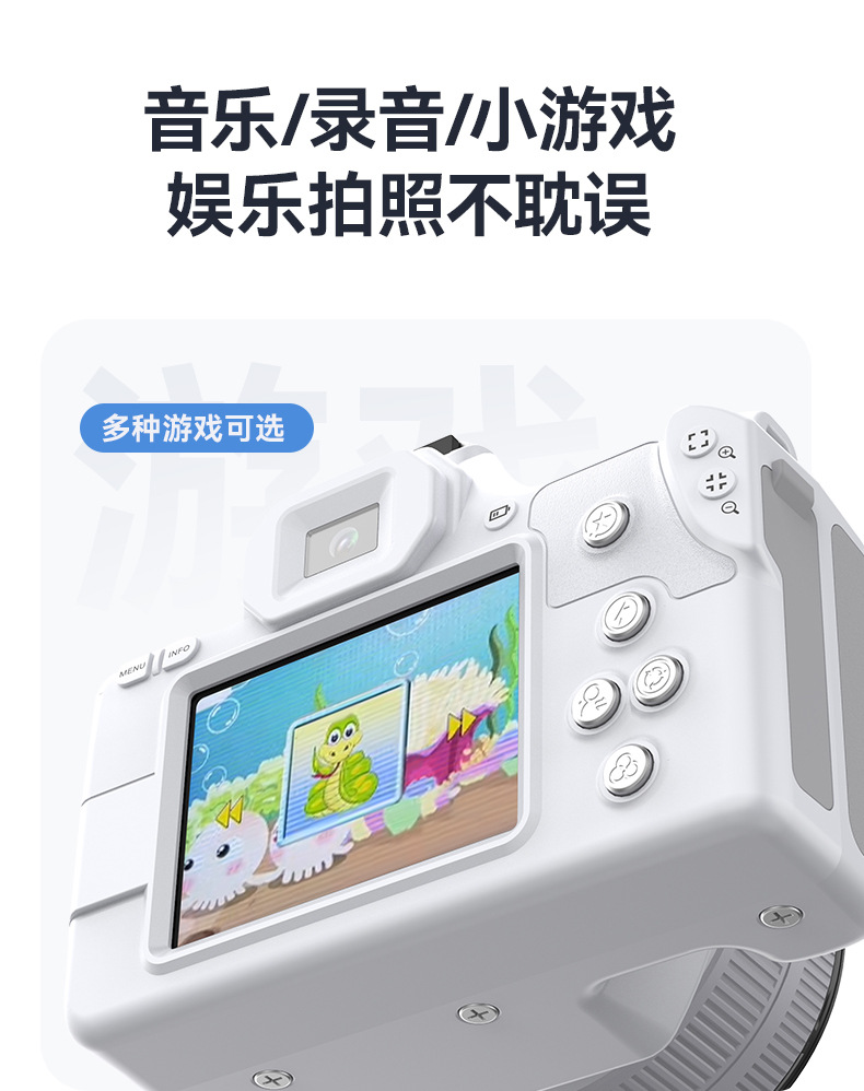 D11高清4800万迷你单反数码相机双摄美颜补光自拍录摄像CCD照相机详情18