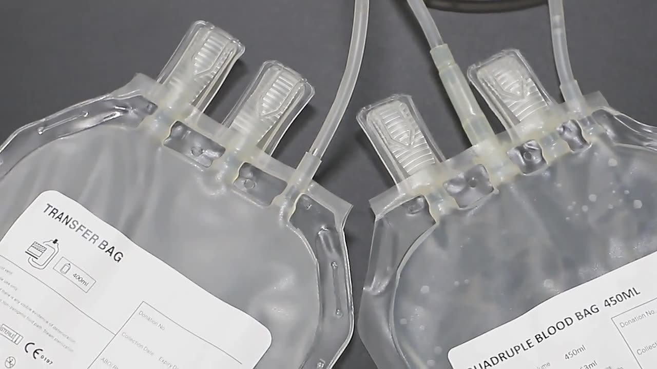 Cross-border exclusive disposable double blood transfusion bags 250/350/450ml medical sterilized blood transfer blood transfusion bags pic 8