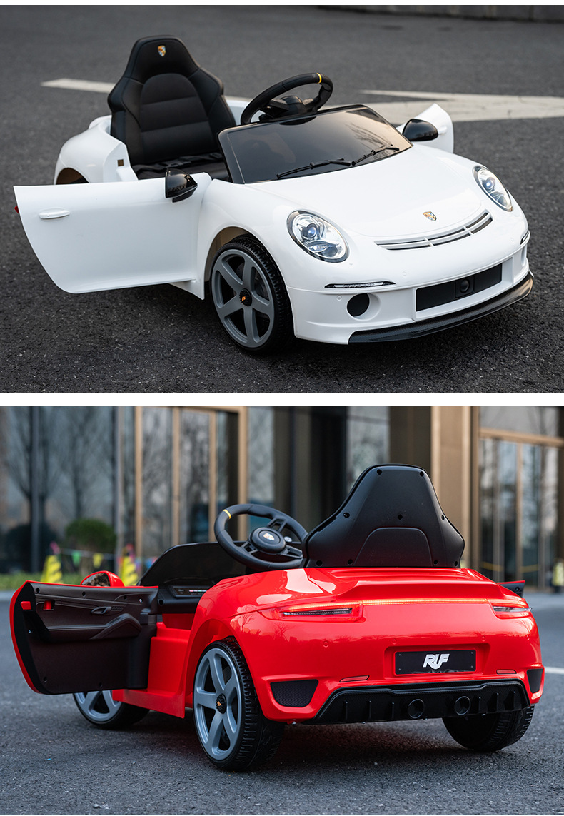 好来喜RUF儿童电动车四轮汽车遥控玩具可坐人小孩婴儿宝宝童车car详情20