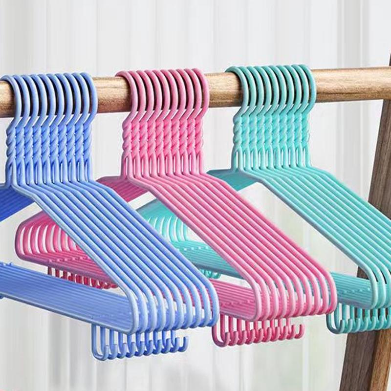 衣架家用挂衣无痕防滑肩角晾晒衣挂不起包加粗加厚衣服挂架衣撑子详情4