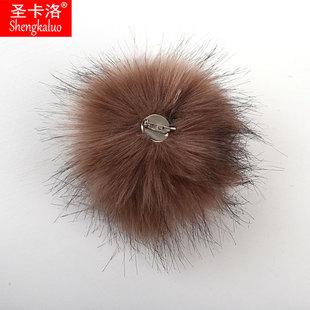 Green mink rabbit imitation rabbit fur ball pendant, artificial fur ball pendant, keychain pendant, luggage hanging decoration, accessories pic 12