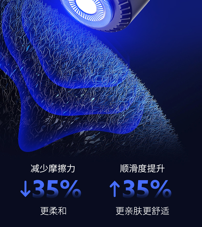 厂家直供新款电动剃须刀男士刮胡刀家用旅行胡须刀迷你便携车载详情9