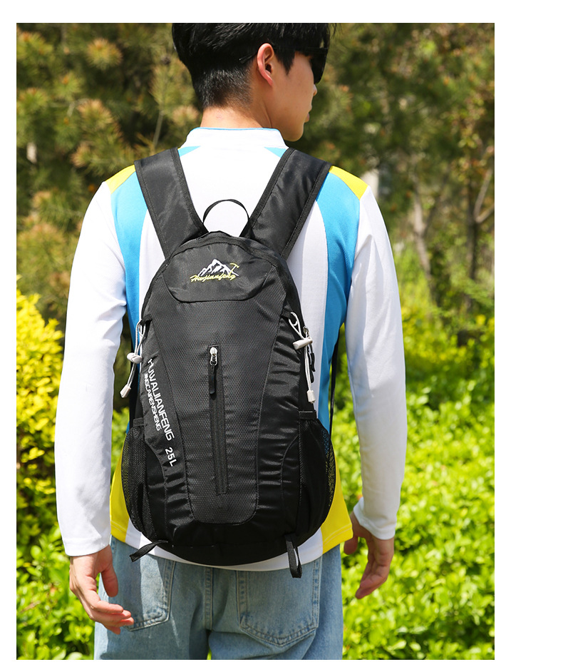 Cross-border sports hiking bag, waterproof, lightweight outdoor backpack, off-road travel hiking backpack, breathable and wear-resistant backpack pic 17