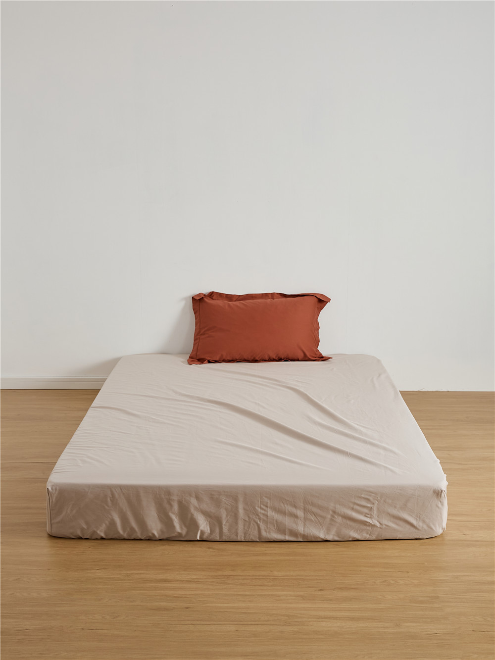 Long-staple cotton single item, all-cotton brushed quilt cover bed, simple pigment color pure cotton autumn and winter 1.8m bedding pic 101