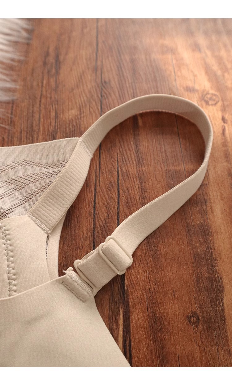 桑蚕丝真丝无痕内衣女小胸聚拢显小收副乳防下垂无钢圈文胸罩秋冬详情11