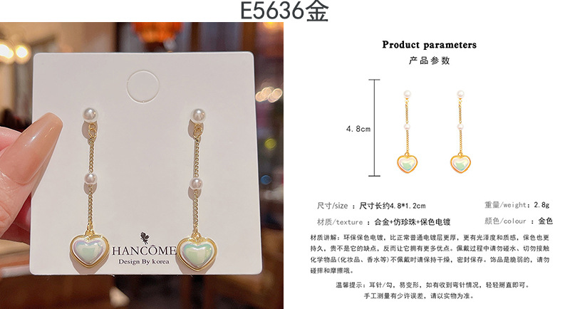 ins风珍珠耳钉女小众轻奢百搭复古气质925银针耳环高级感批发详情50
