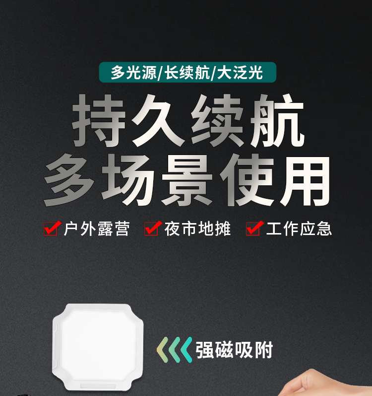 跨境太阳能蓝牙音箱大音量充电灯泡节能夜市地摊灯户外露营照明灯详情12