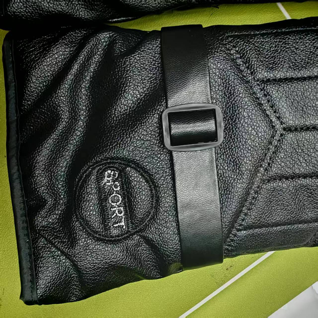 Imitation deerskin sports outdoor fleece gloves for warmth, thickened windproof cycling, winter cotton gloves for cold protection, wholesale from the manufacturer pic 4