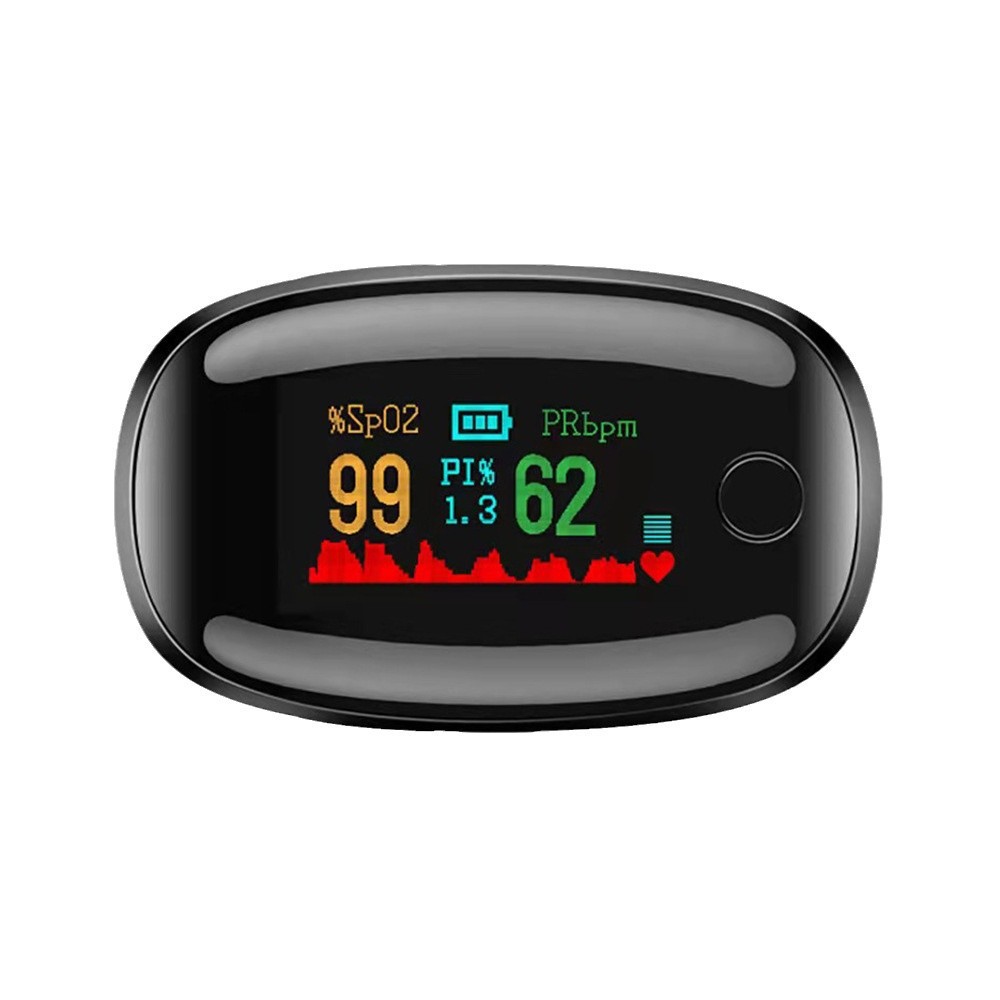 Cross-border exclusive medical-grade gemstone TFT blood oxygen meter, LED screen, English packaging, blood oxygen saturation measurement instrument pic 10