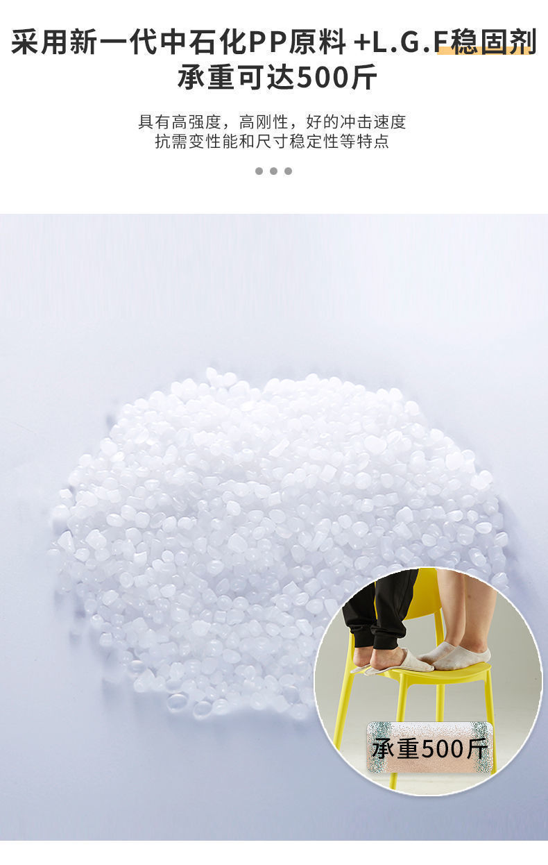 北欧餐椅家用塑料椅子现代简约牛角洽谈书桌椅凳子靠背网红化妆椅详情6
