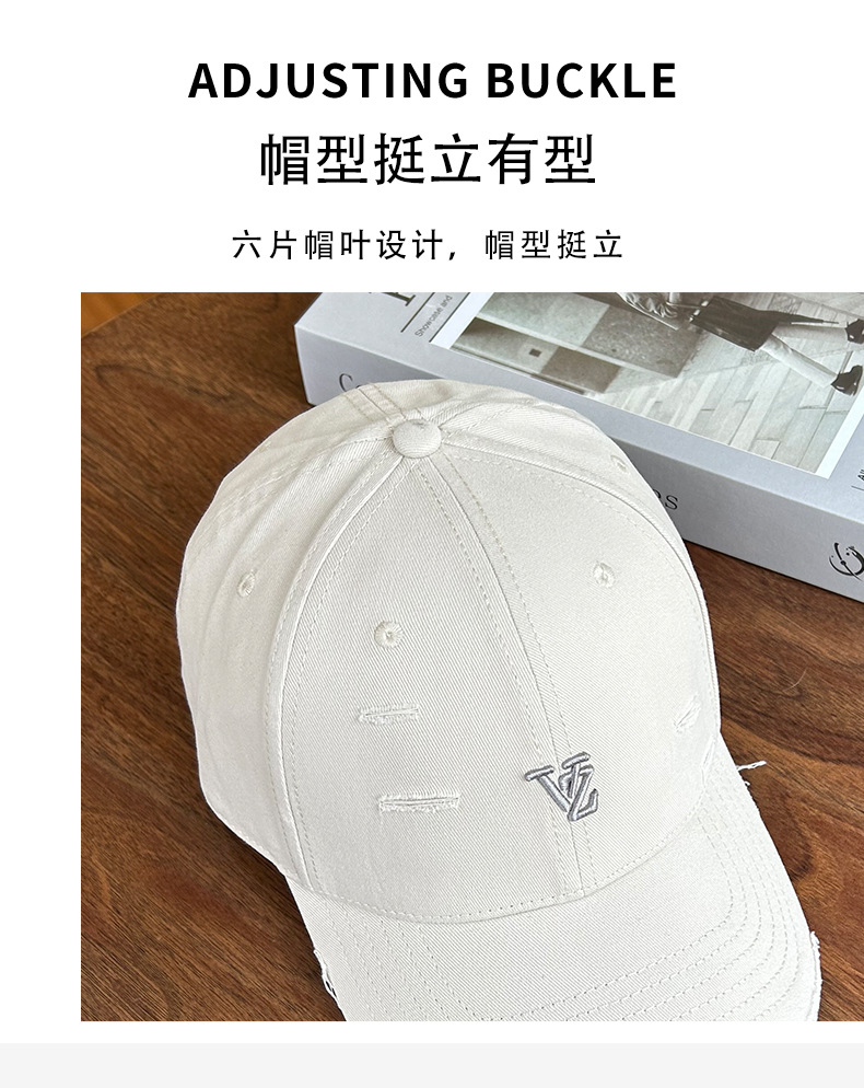 领袖之冠秋冬新款刺绣棒球帽成人帽百搭纯棉鸭舌帽男女硬顶加厚潮帽详情5