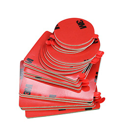 3m双面胶 5952泡棉双面胶车标耐高温高粘无痕胶片模切圆形 3m背胶详情9