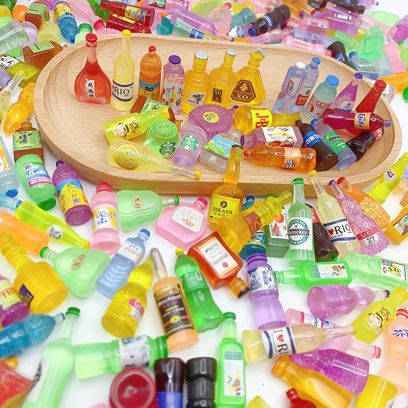 混款卡通批发树脂饰品配件 diy手机壳奶油胶发卡头绳手工发夹贴片详情10