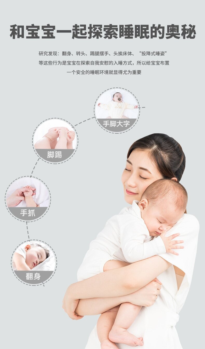 便携式婴儿床中床仿生可拆洗婴儿窝立体防护婴儿床编织婴儿床围栏详情6