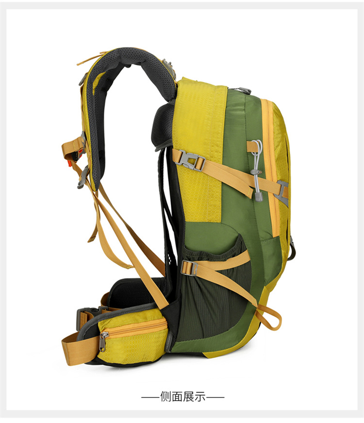 Mochila de montaña al aire libre de gran capacidad nueva mochila deportiva ciclismo senderismo mochila ligera de viaje resistente al desgaste doble espalda pic 15