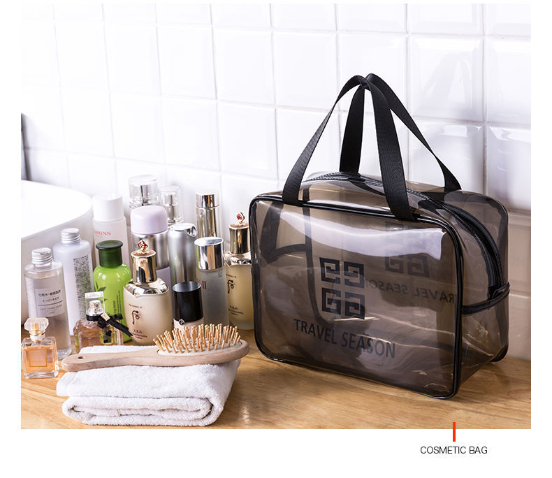30-thread cosmetic bag, InS-style waterproof women's travel large-capacity toiletries bag, storage bag box, portable travel storage pic 14