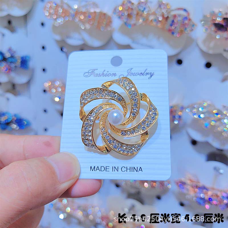 蝴蝶合金饰品高级感简约百搭高档胸针防走光别针胸花衣饰配饰批发详情7