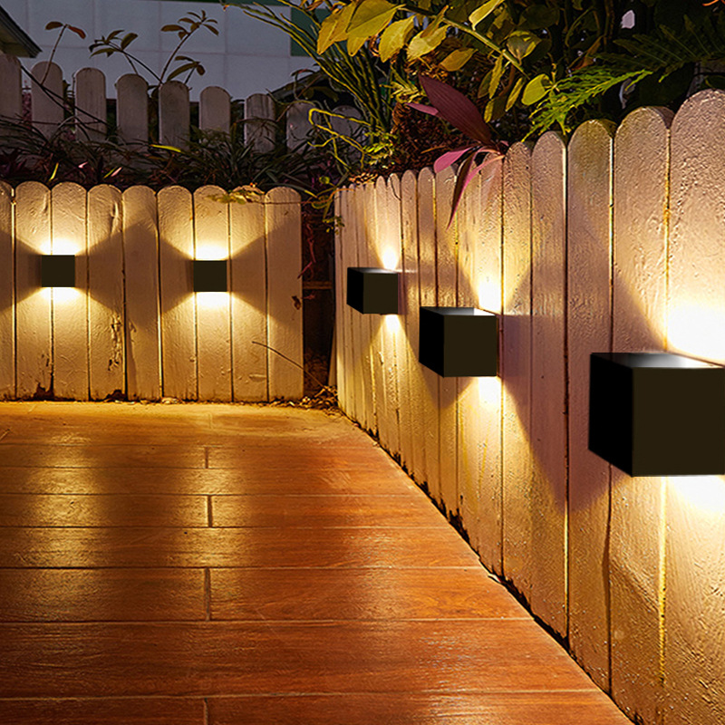 Outdoor waterproof wall lamps, modern and simple wall-washing, corridor, balcony, garden, villa indoor and outdoor decorative wall lamps pic 5