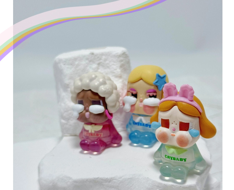 泡泡玛特萌粒改娃DIY盲盒挂件摆件现货批发可爱公仔儿童礼物工艺品装饰品详情3