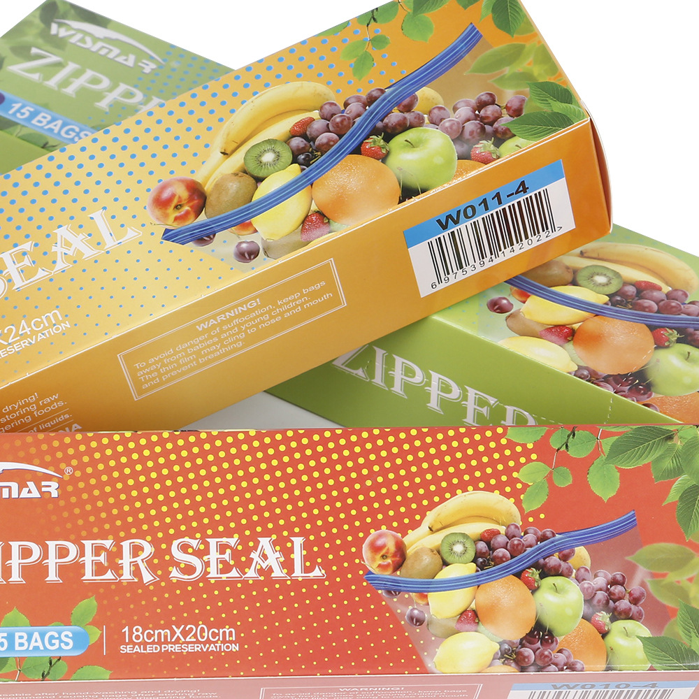 跨境外贸双筋食品密封袋 S/M/L冷冻袋详情5