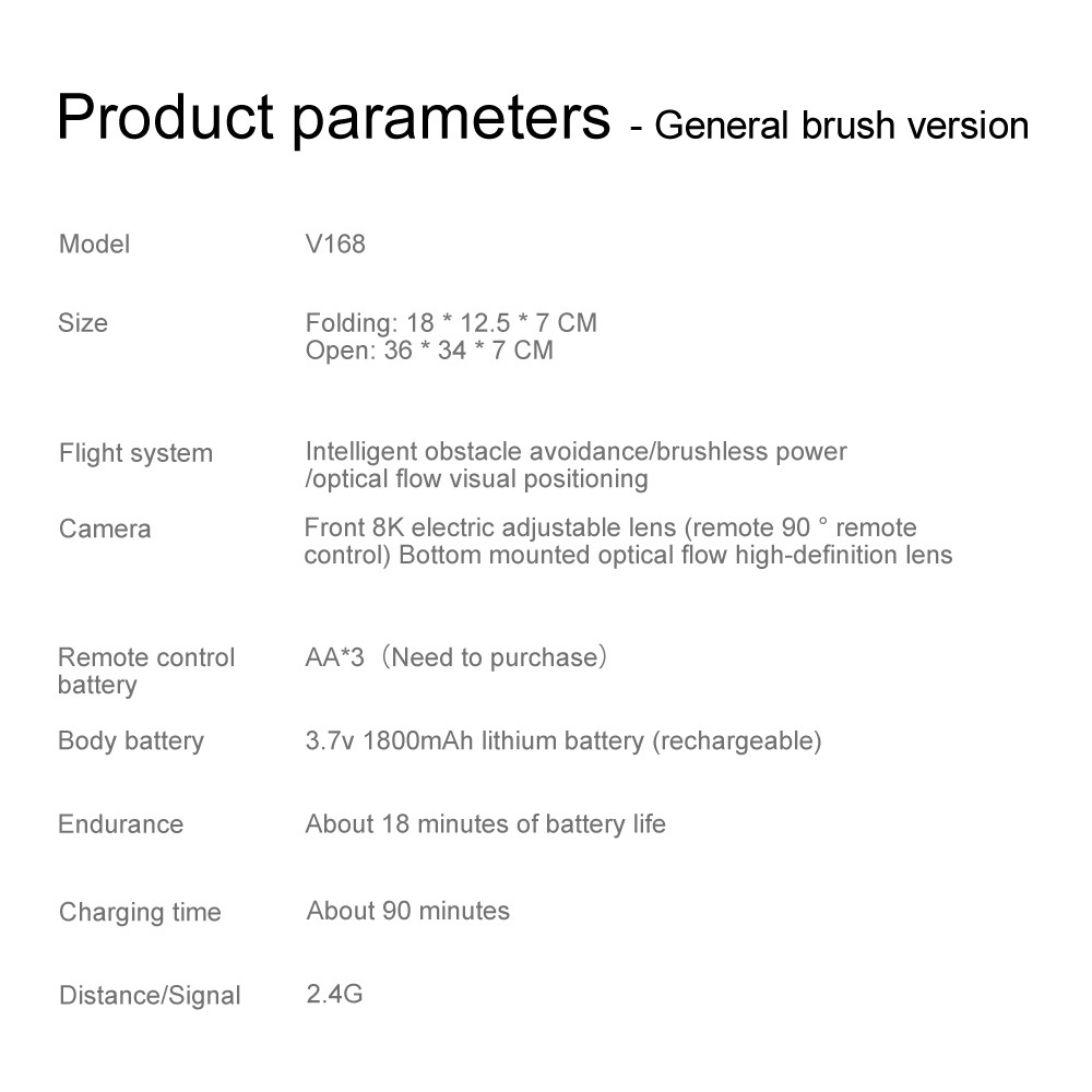 The cross-border AliExpress bestseller V168 brushless GPS return high-definition 8 aerial obstacle avoidance drone is a remote control aircraft for foreign trade pic 27