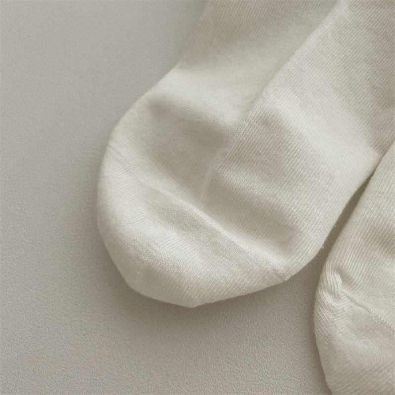 芭蕾风蝴蝶结jk洛丽塔袜子女过膝白色小腿纯欲堆堆袜夏天无骨袜详情19