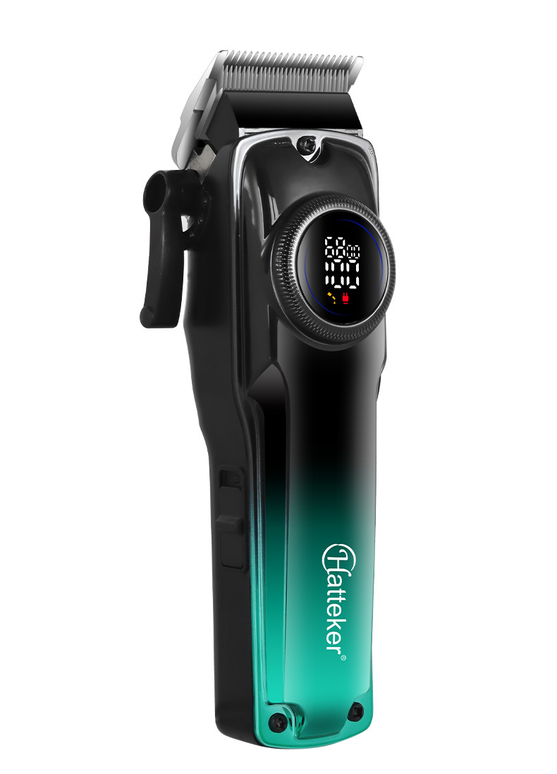 Hatteker electric hair clipper, oil gradient shaving knife, foreign trade hair clipper, salon beauty power clipper pic 12