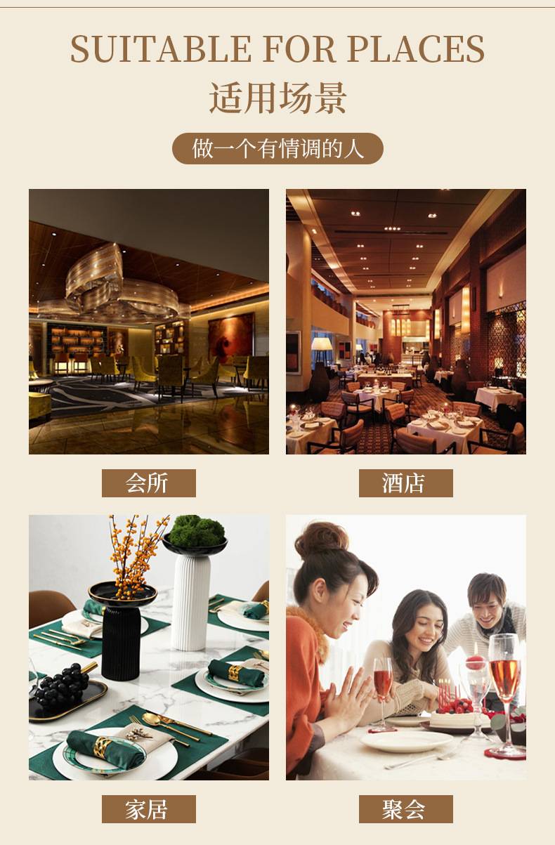 Christmas cross-border napkin rings, Santa Claus walking sticks, napkin buckles, festival dinners, hotel table decorations, napkin rings pic 7