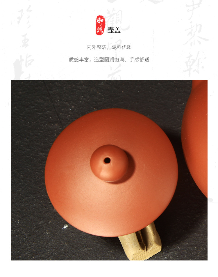 Yixing purple clay teapots, Zhu Ni teapots, tea brewing utensils, Gongfu tea sets, 170ml,250ml,400ml, Xishi teapots for household use pic 8