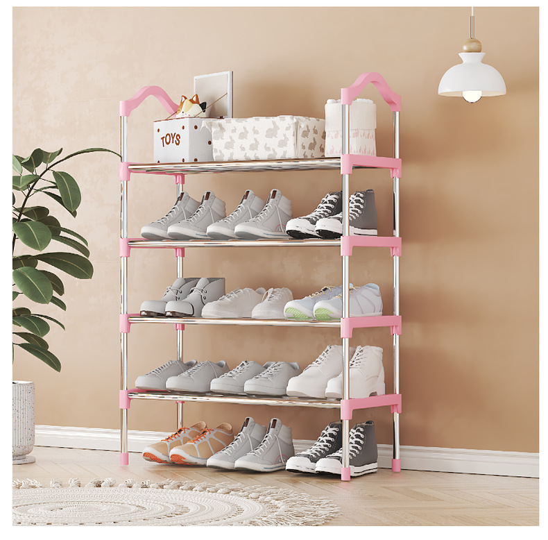 Simple multi-layered shoe rack, door-to-door, household dormitory, small and narrow rental room, shoe storage cabinet pic 15
