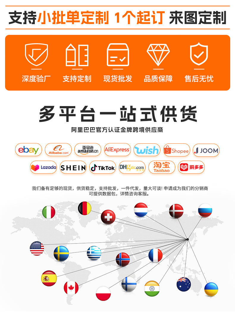 跨境现代简约几何植物印花床头靠枕套侧睡ins风办公室抱枕批发详情8