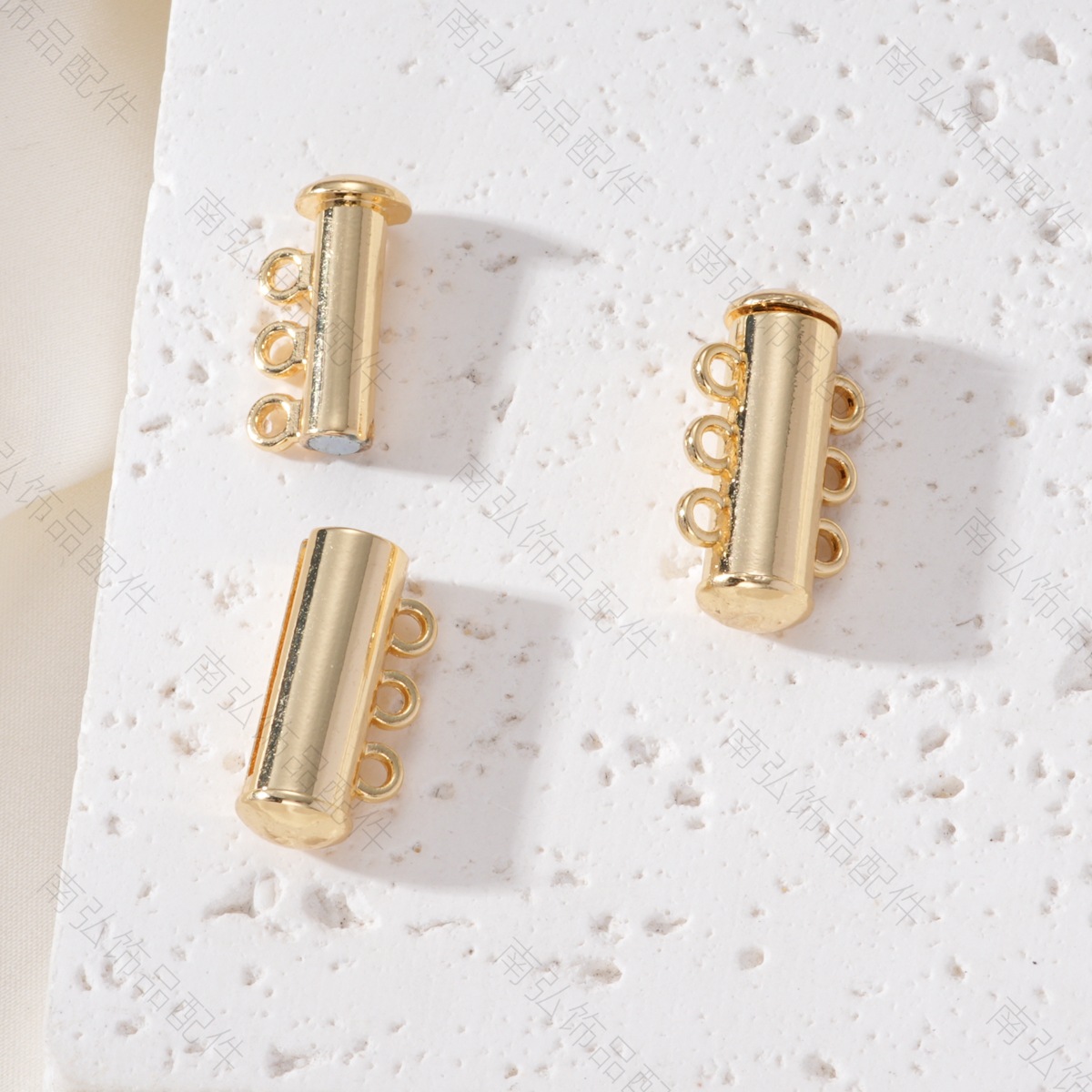Magnetic buckle, spring buckle, row buckle, double row and multi-row pearl bracelet, necklace buckle, DIY handmade jewelry accessories wholesale pic 9