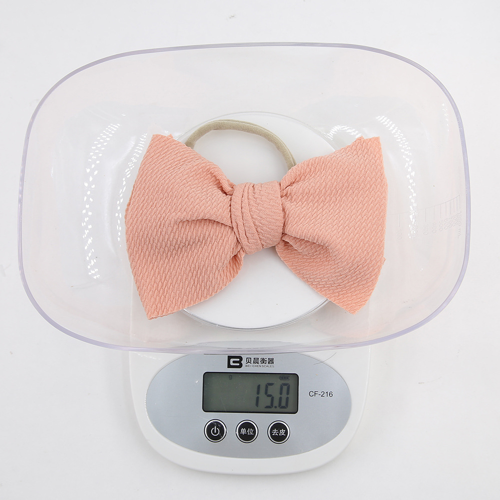 欧美新款款儿童发带袜子套装甜美蝴蝶结头带婴儿拍摄道具百日送礼详情12