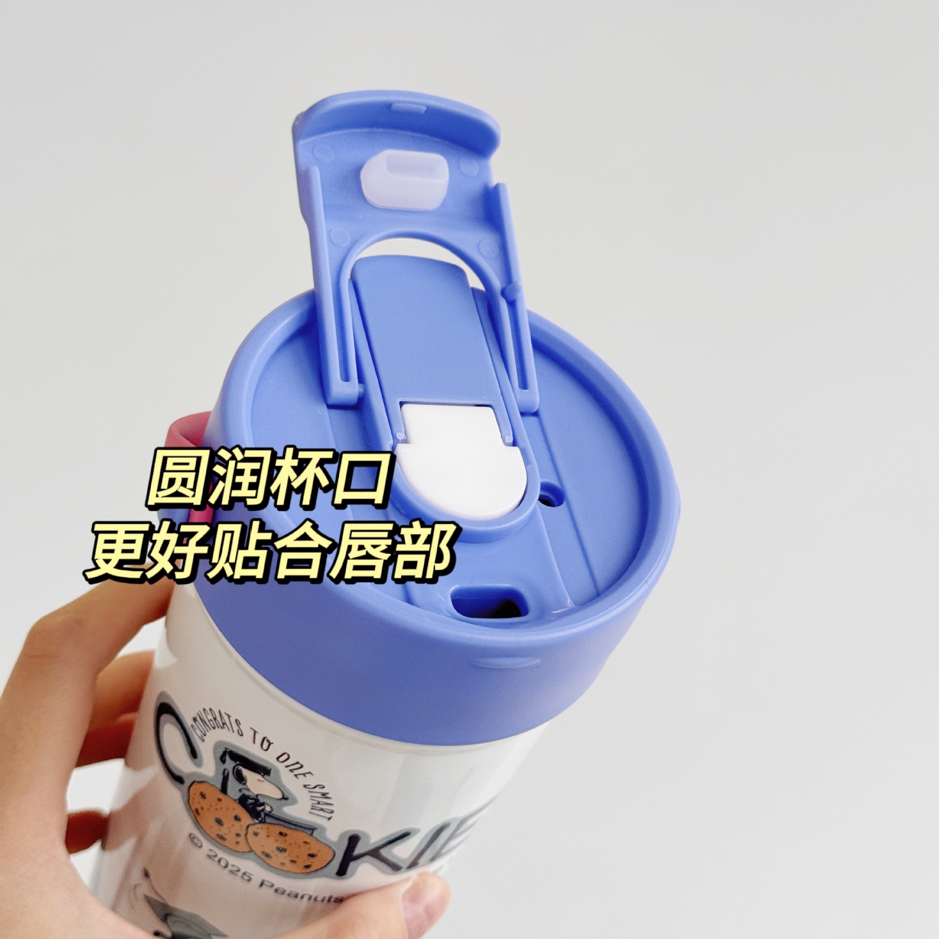 新款卡通可爱不锈钢咖啡杯手提双饮吸管保温杯大容量手提便携随行详情2