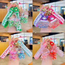 可爱米奇公仔流沙钥匙链漂浮液体挂饰钥匙圈包包挂件亚克力钥匙扣详情27