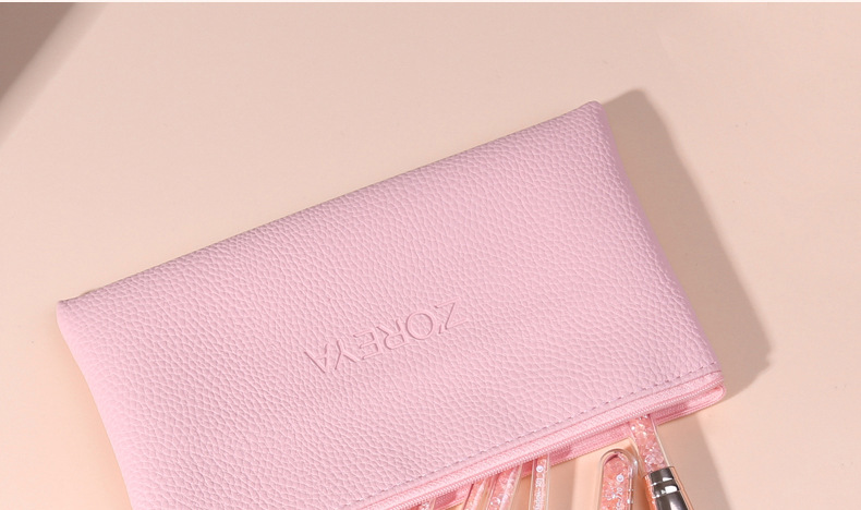 卓尔雅化妆刷套装10支装腮红眼影遮瑕专业美容工具定制可印logo刷包详情28