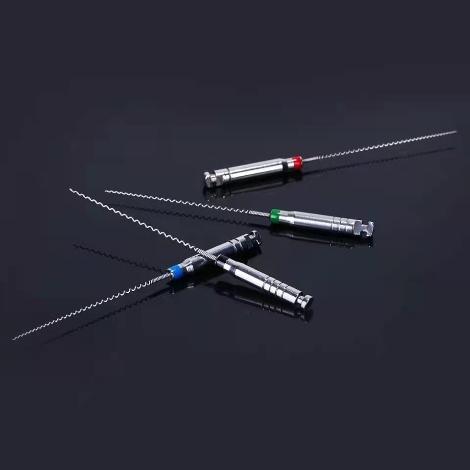 Cross-border exclusive dental delivery needle, spiral delivery needle, stainless steel root canal machine, handless pulp extraction needle, administration needle pic 9