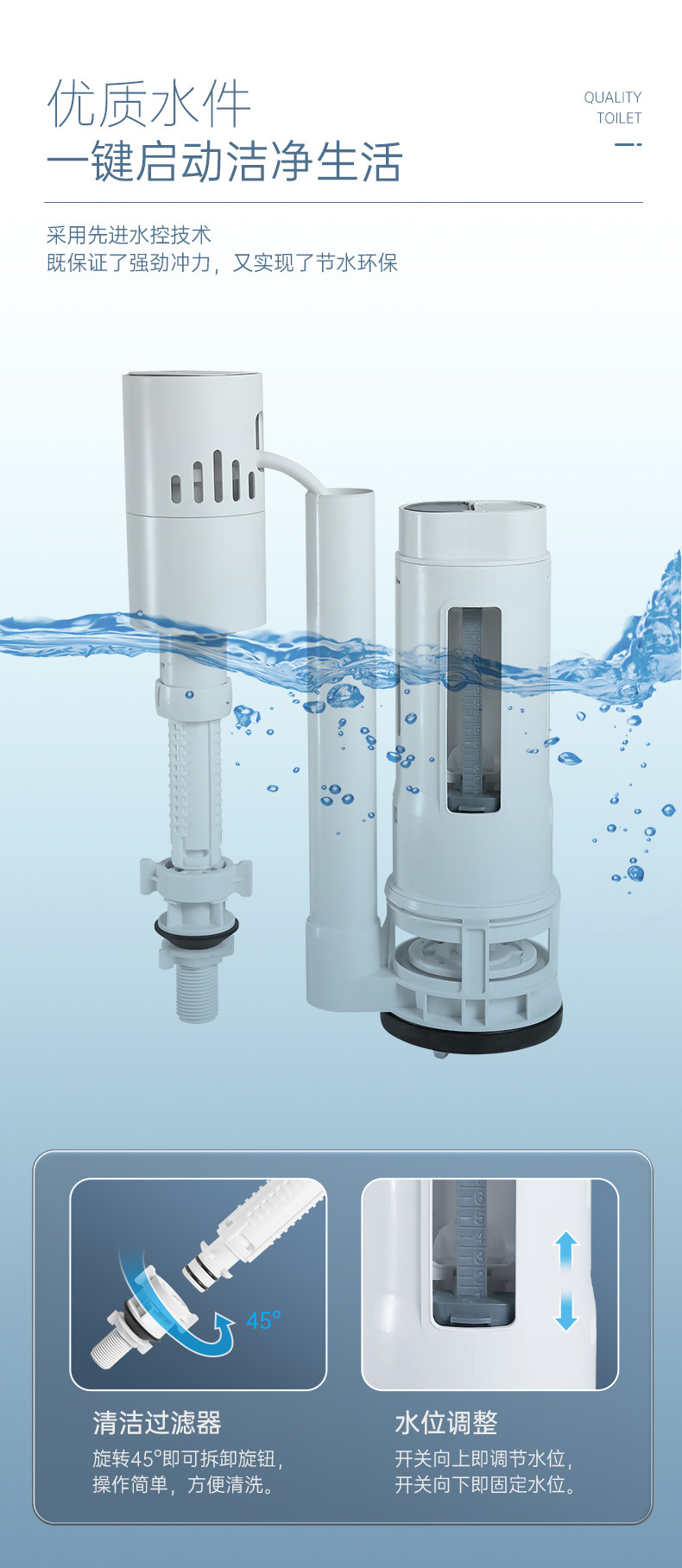 8128防溅水冻裂卫浴家用抽水马桶座便器洁具批发酒店工程坐便器详情4