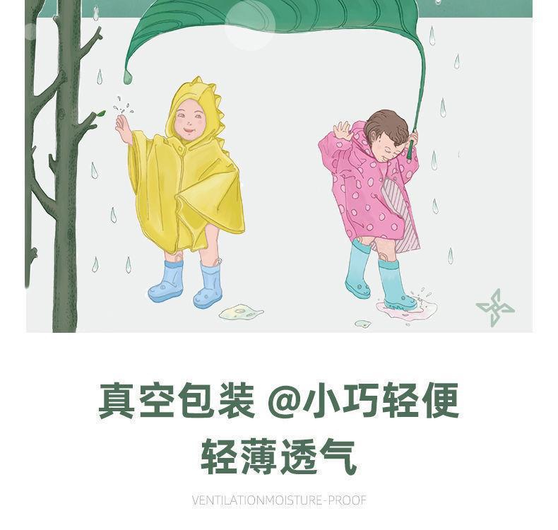 一次性卡片雨衣旅行便携式独立包装压缩雨衣加大加厚登山雨衣批发详情4