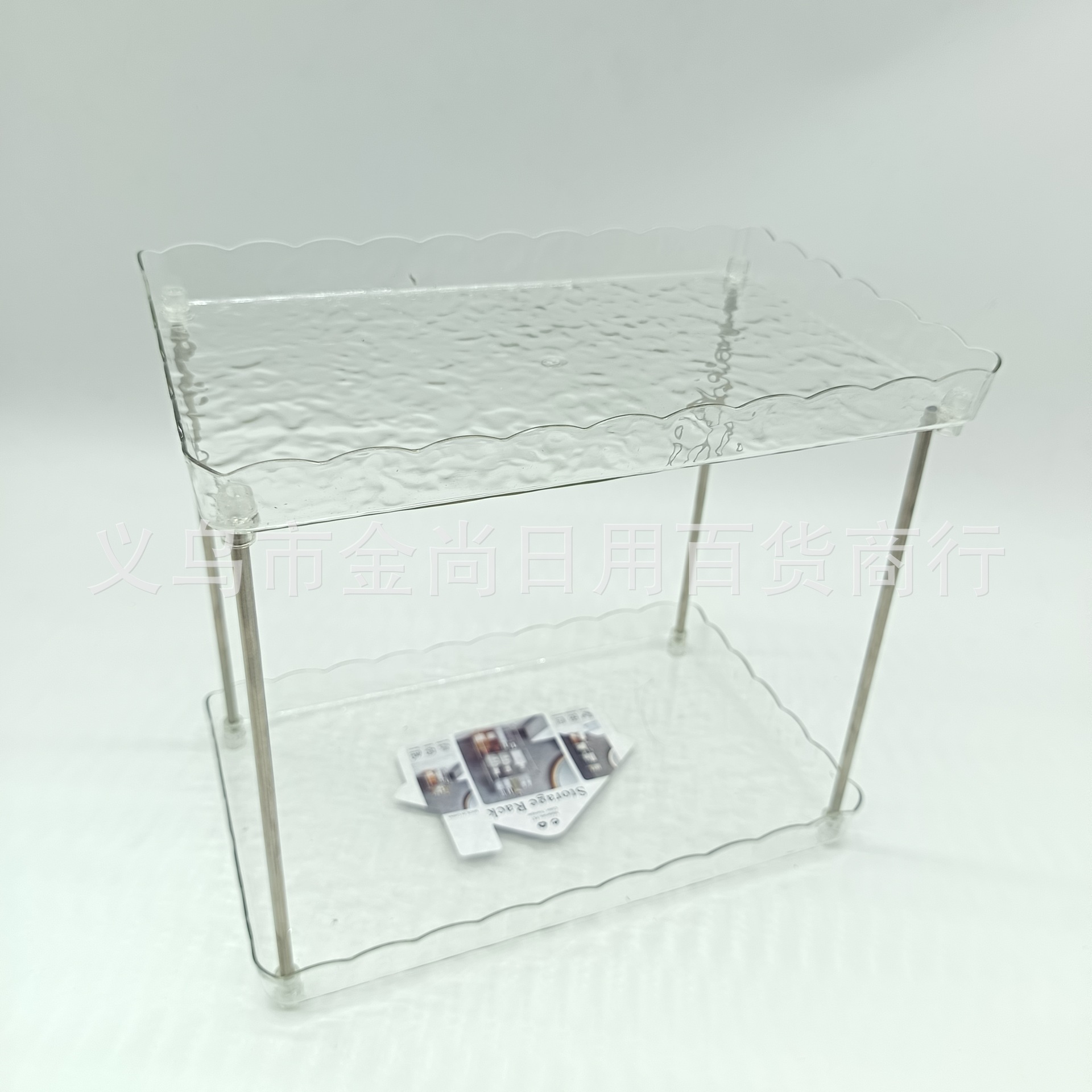 Ins-style desktop storage rack, bar counter, tea room, bathroom storage rack, multi-layer desk, cosmetics and sundries organization rack pic 4