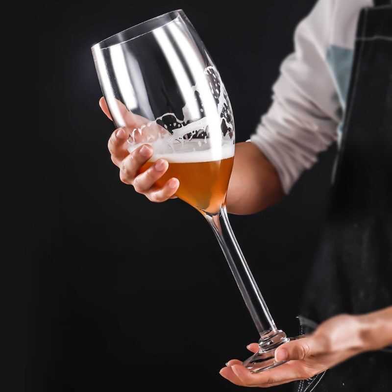 网红超级大号酒杯巨型高脚杯红酒杯大杯子高档新婚礼物家用高颜值详情6