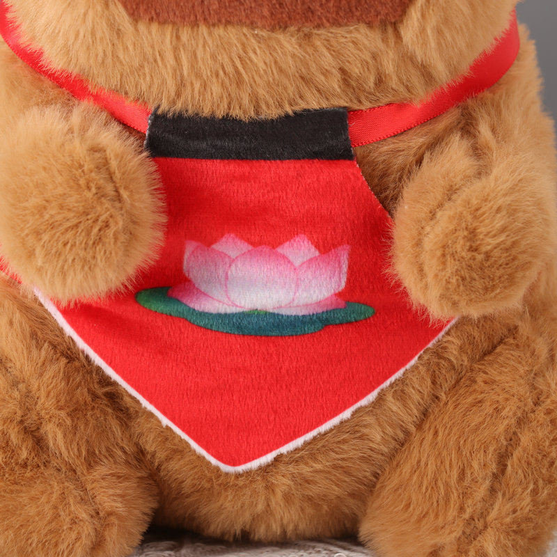 Cross-border bellyband, Capibara plush toy, foreign trade turtle capybara plush toy, ugly and cute claw machine doll pic 9