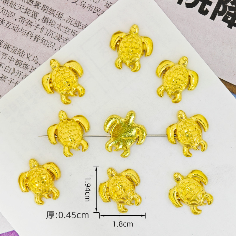 diy合金饰品配件海洋生物海龟挂件 手链项链复古吊坠材料跨境热销详情15