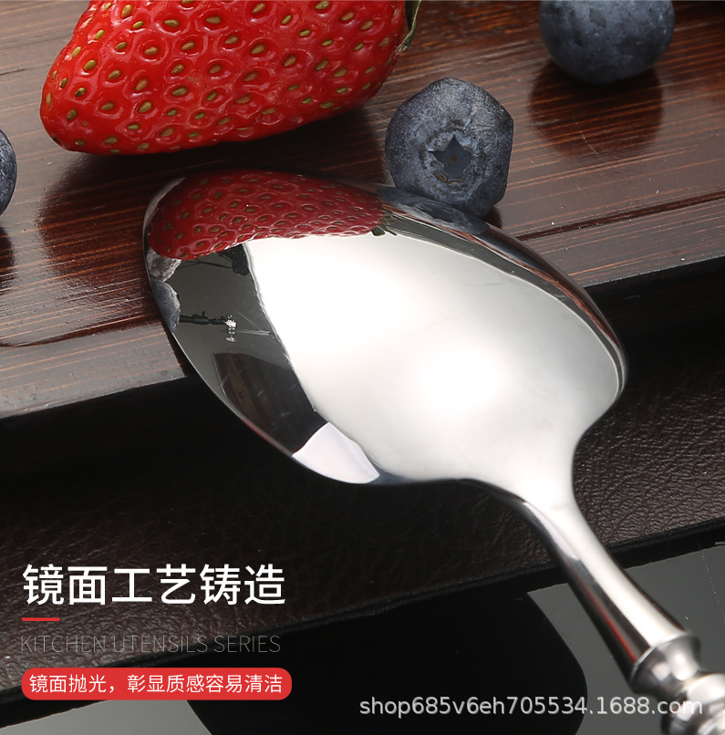 Legendary Western Cuisine knife, fork and Spoon Cross-border European Tableware Set, 304 stainless steel, home, restaurant and hotel steak knife and fork pic 10