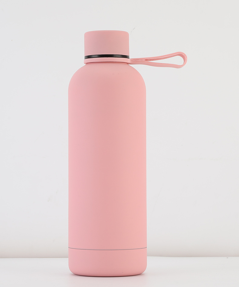 Cross-border 500ml stainless steel insulated cup, large-capacity female student small-mouthed sports water bottle, portable outdoor mountaineering kettle pic 13