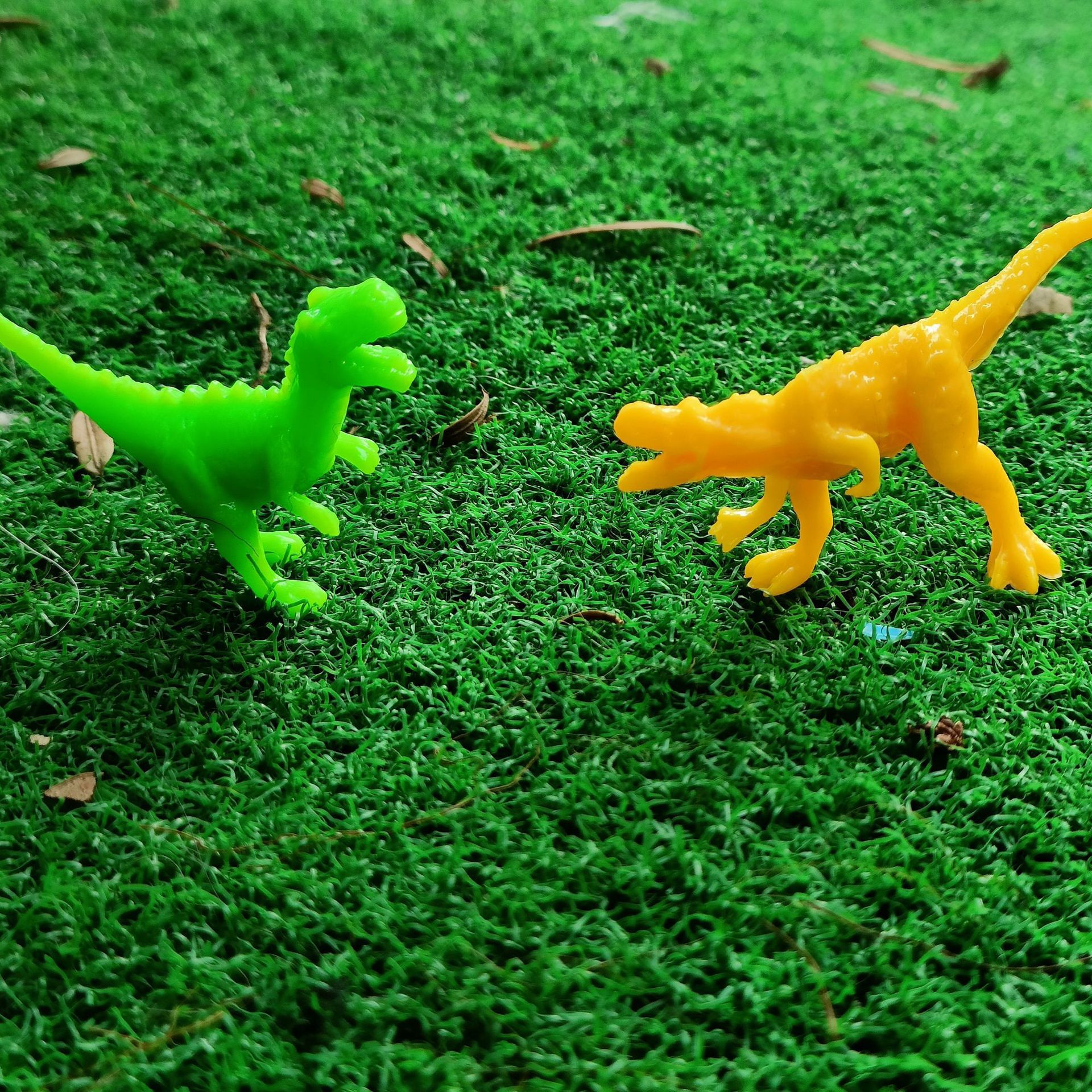 跨境仿真动物模型多款迷你实心小恐龙套装软胶考古恐龙模型详情5