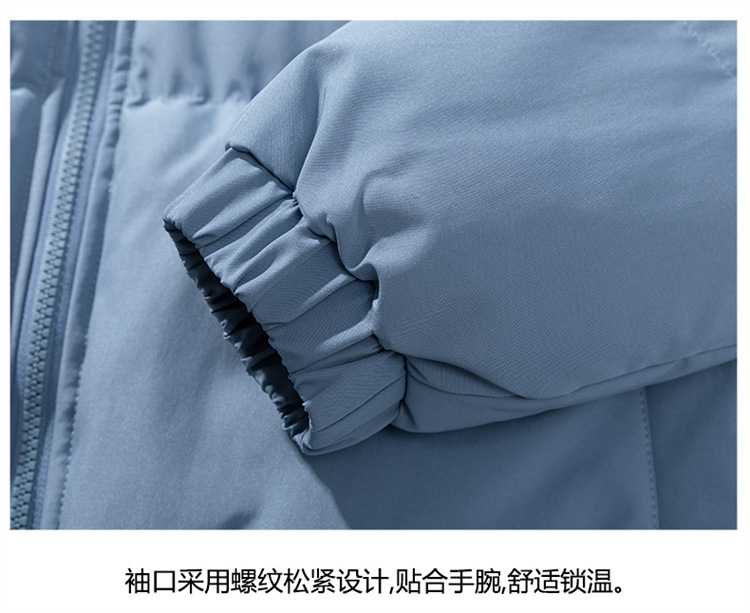 新款羽绒棉服男士外套冬季棉衣加厚潮牌大码立领宽松纯色情侣棉袄详情17