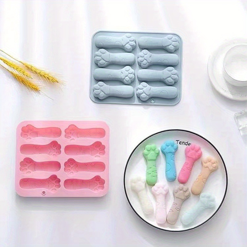 婴幼儿辅食模具  家用自制小雪糕冰格果冻巧克力糖果硅胶烘焙用具详情5