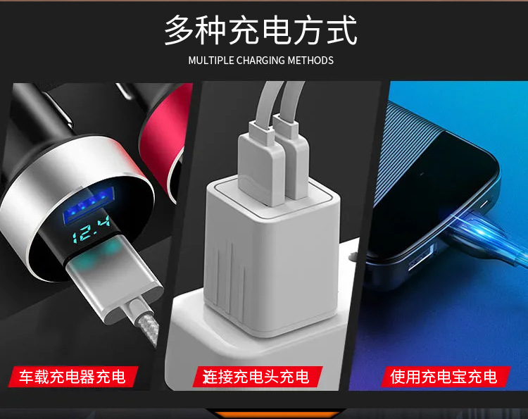 Cross-border smart sensor headlamp, strong light charging, portable yellow, white and red three light sources, long battery life, night fishing light, night running light pic 11